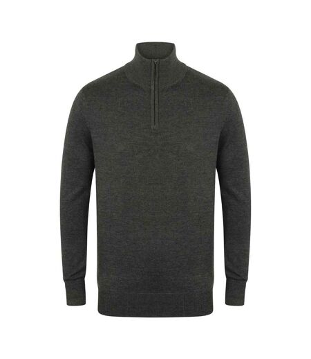 Pull Homme Gris Chiné Henbury