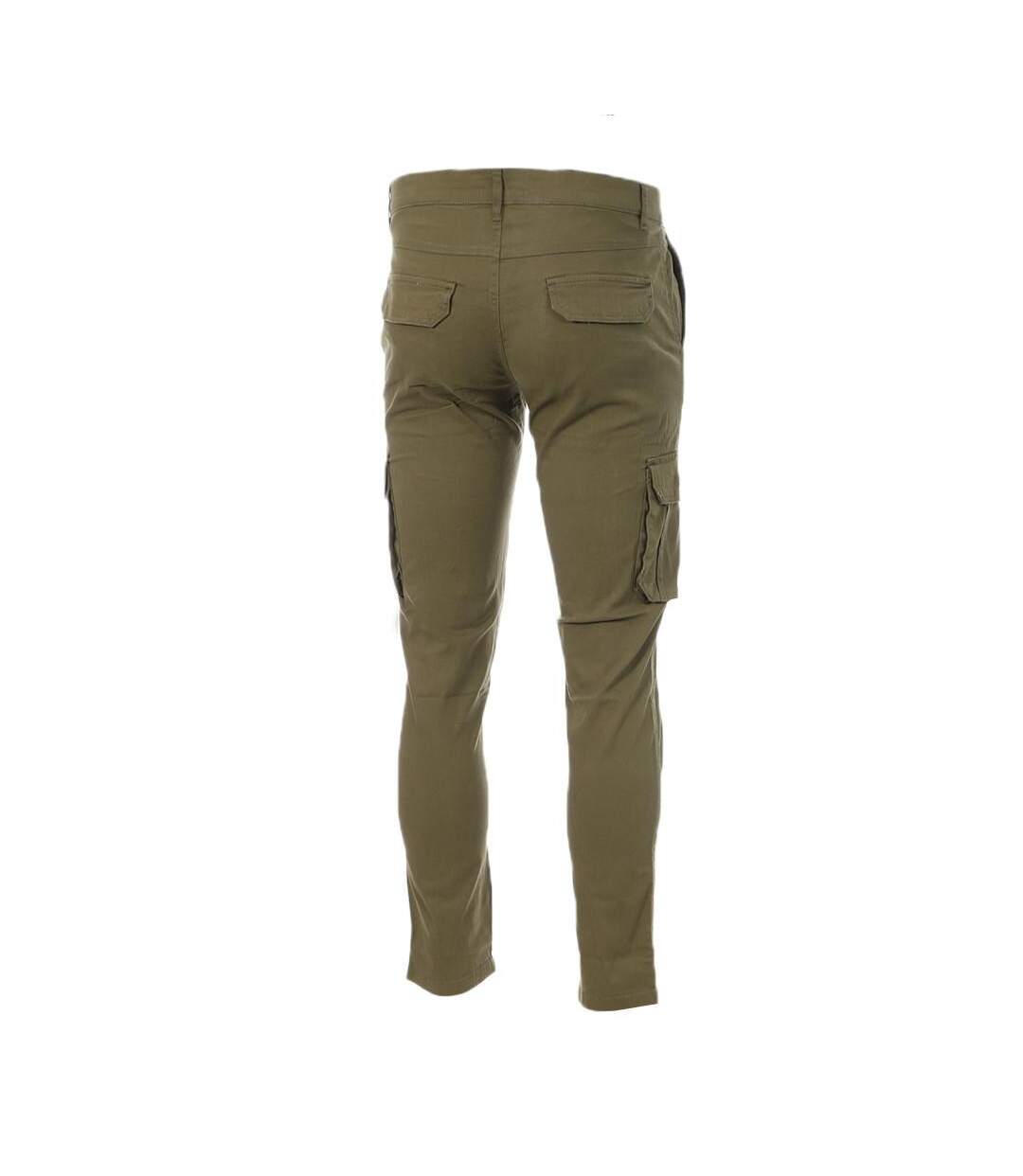 Pantalon cargo kaki homme redskins tonvui-2
