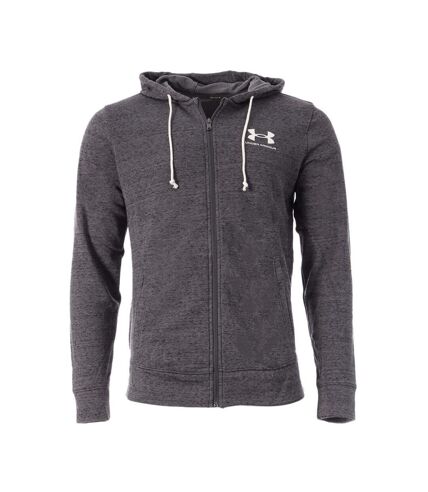 Veste Zippé Grise Homme Under Armour Rival - L