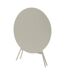 Table de jardin pliante ronde 4 places GREENSBORO - Argile-4