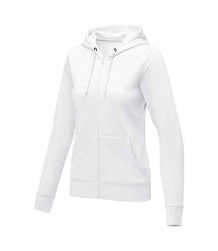 Veste à capuche theron femme blanc Elevate