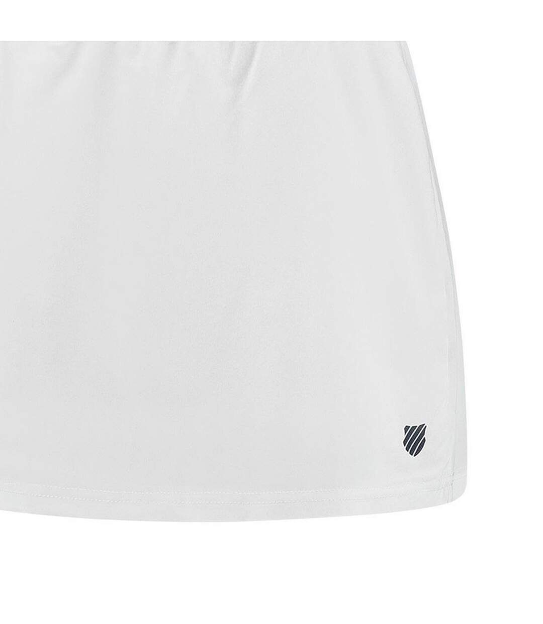 Womens/ladies Colour Block Tennis Skort White K-Swiss-3