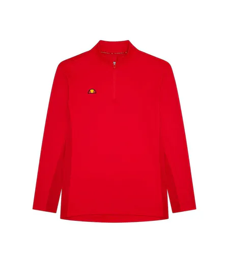 Sweat Manches Longues Golf Homme Rouge Ellesse