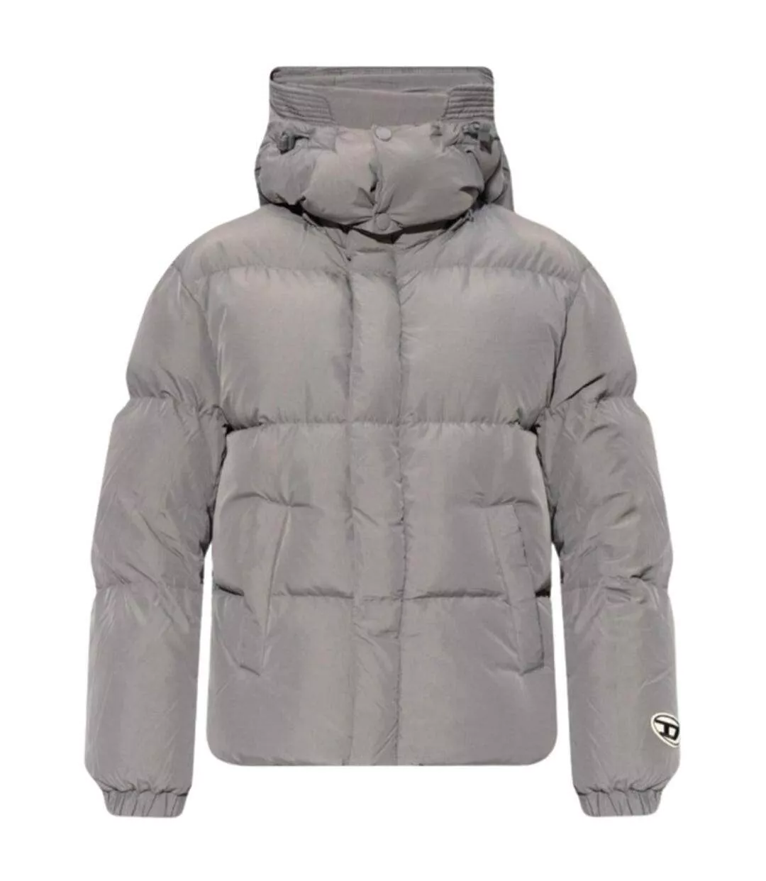 Veste Hiver Motif/style Uni Femme Gris Diesel-1