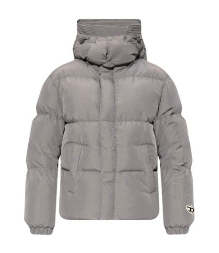 Veste Hiver Motif/style Uni Femme Gris Diesel