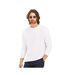 Mens Original Long-sleeved T-shirt White Fruit Of The Loom-2