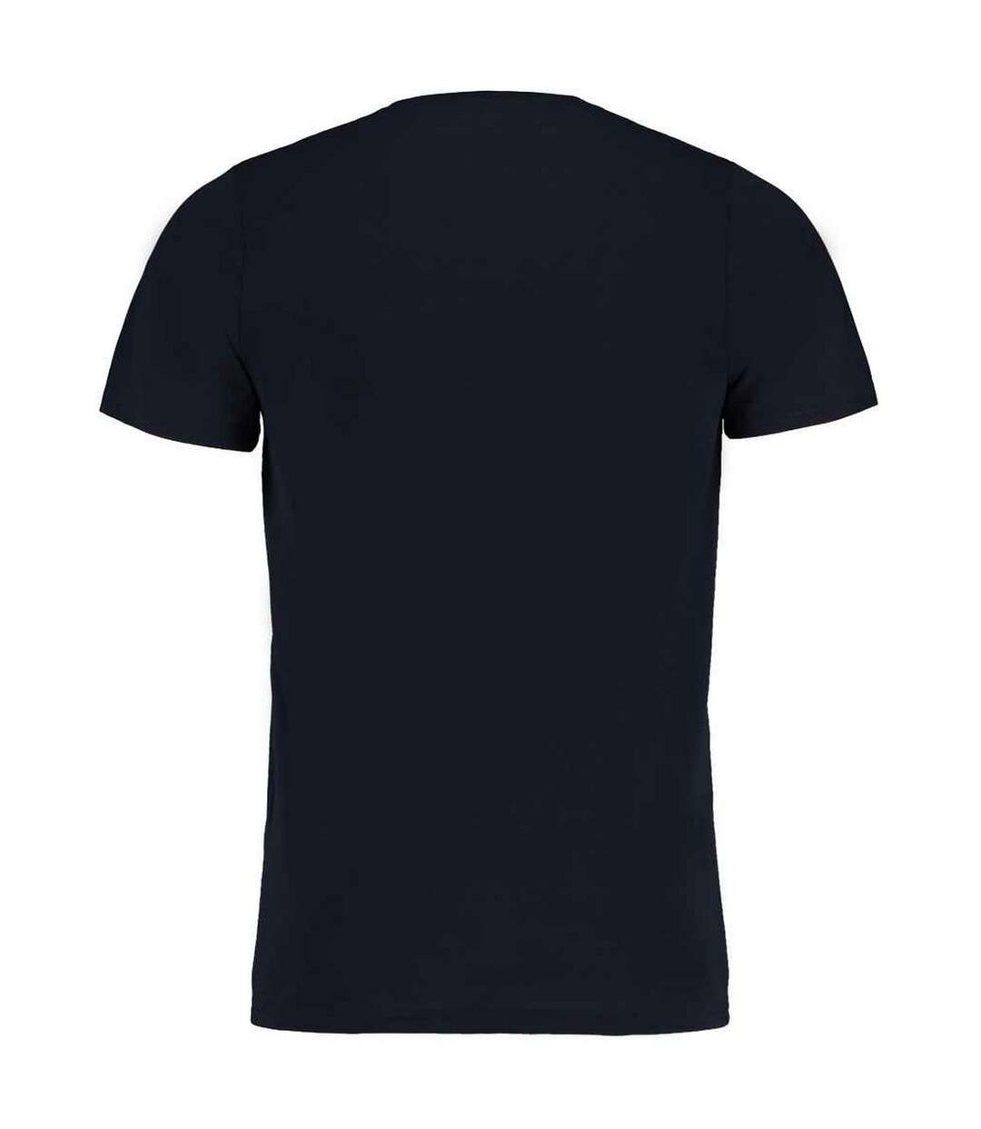 T-shirt Homme Bleu Marine Foncé Kustom Kit-2