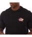 T-shirt Motif Graphique Homme Noir Lyle & Scott-4