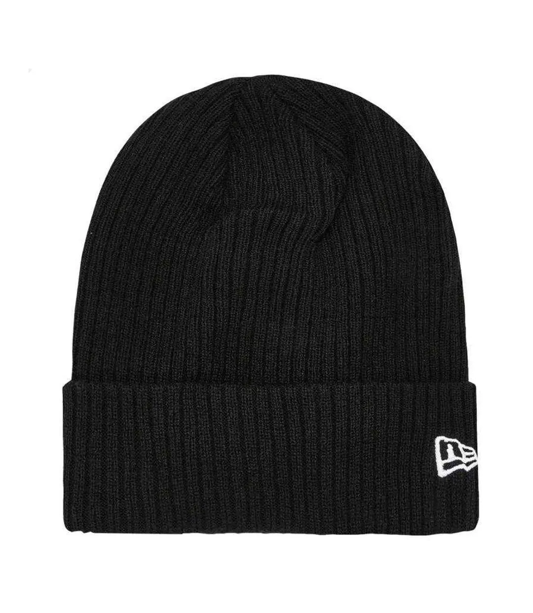 Unisex Adult Colours Cuffed Beanie Black New Era-1