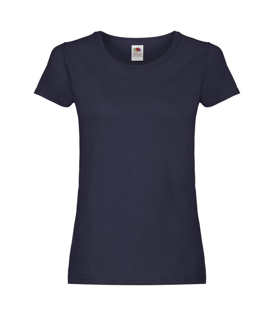 T-shirt femme bleu marine foncé Fruit of the Loom