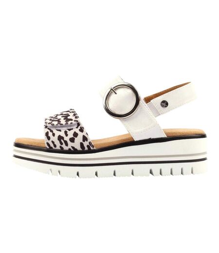 Sandales Ronda Femme Blanc Lunar