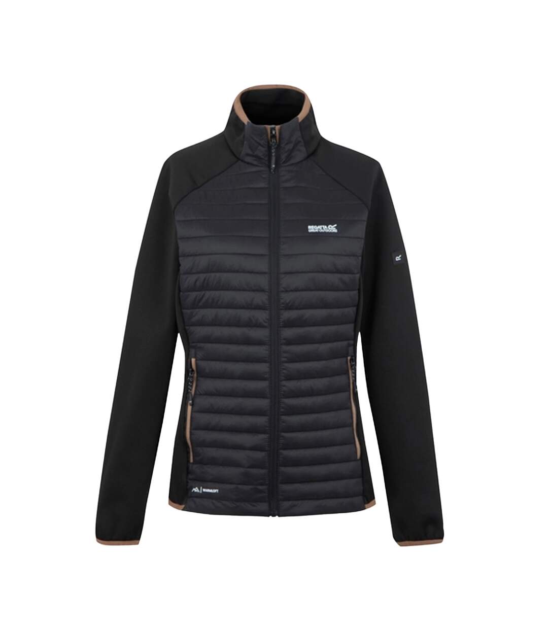 Veste Hybride Clumber Femme Moka Noir Regatta-2