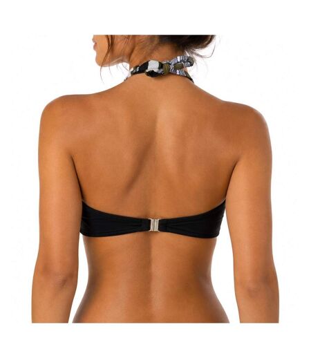Haut de bikini noir femme garin de sable kloe