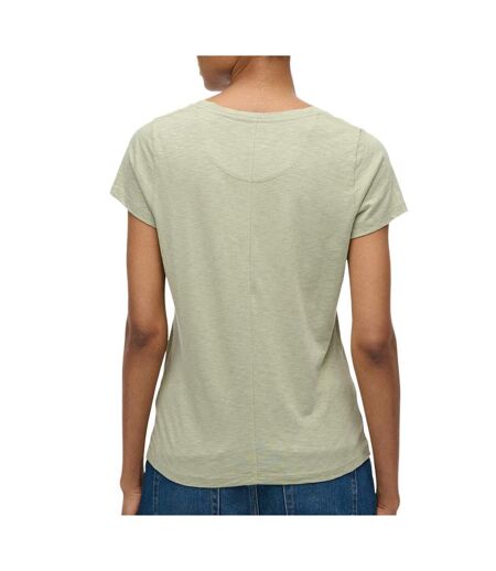 T-shirt vert femme superdry studios scoop