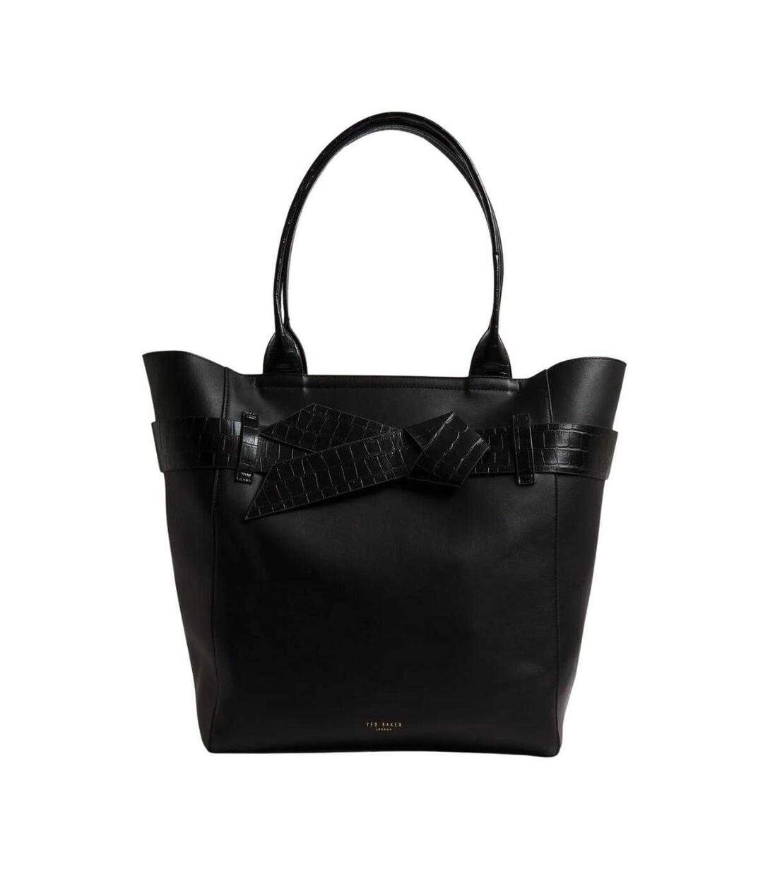 Tote Bag Motif/style Imprimé Crocodile Femme Taille Unique Noir Ted Baker-1