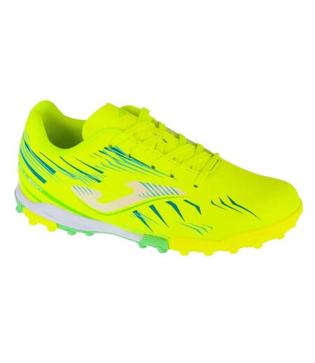 Childrens/kids Propulsion Artificial Ground Football Boots Yellow Joma