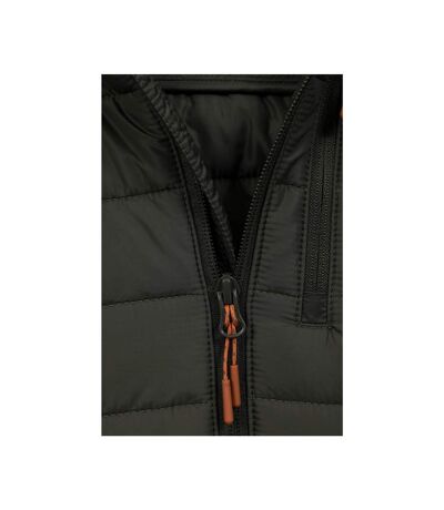 Mens turbine ii softshell padded jacket black Mountain Warehouse