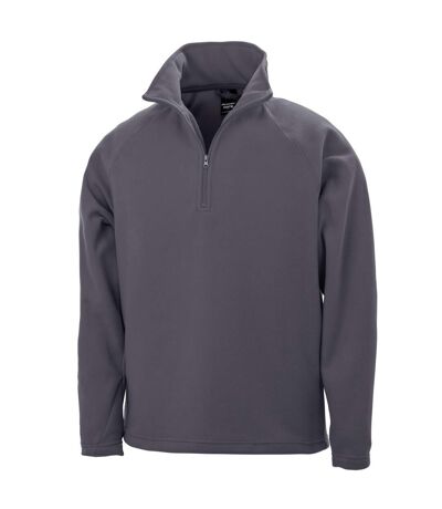 Result Mens Core Micron Anti-Pill Fleece Top (Charcoal)