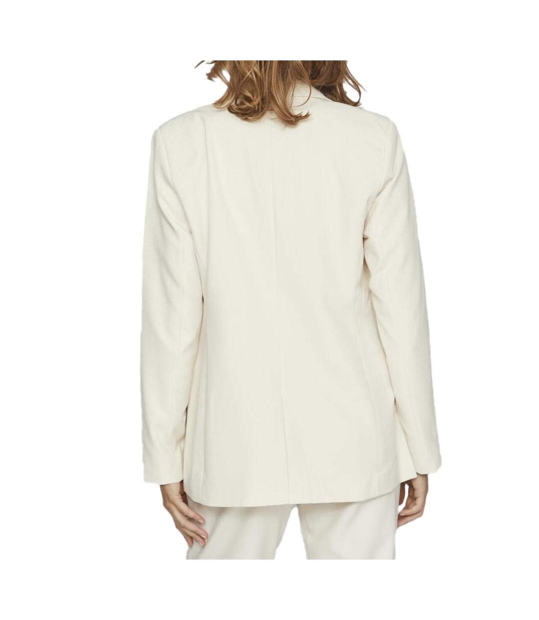 Blazer beige femme vila vilowny-2
