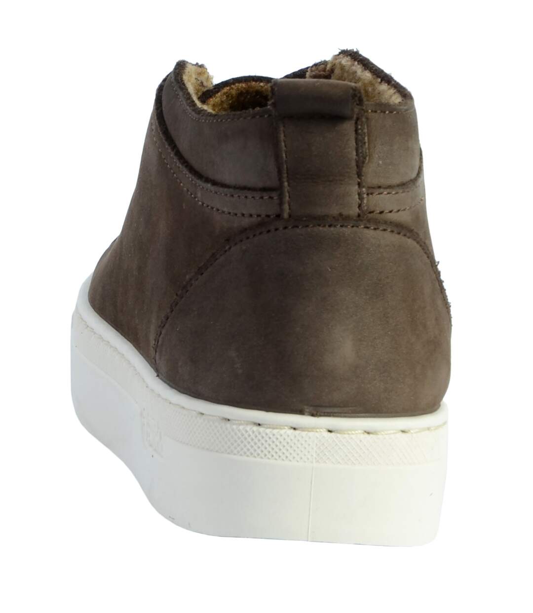 Basket Montante Cuir Natural World Media Nappa Wool-3