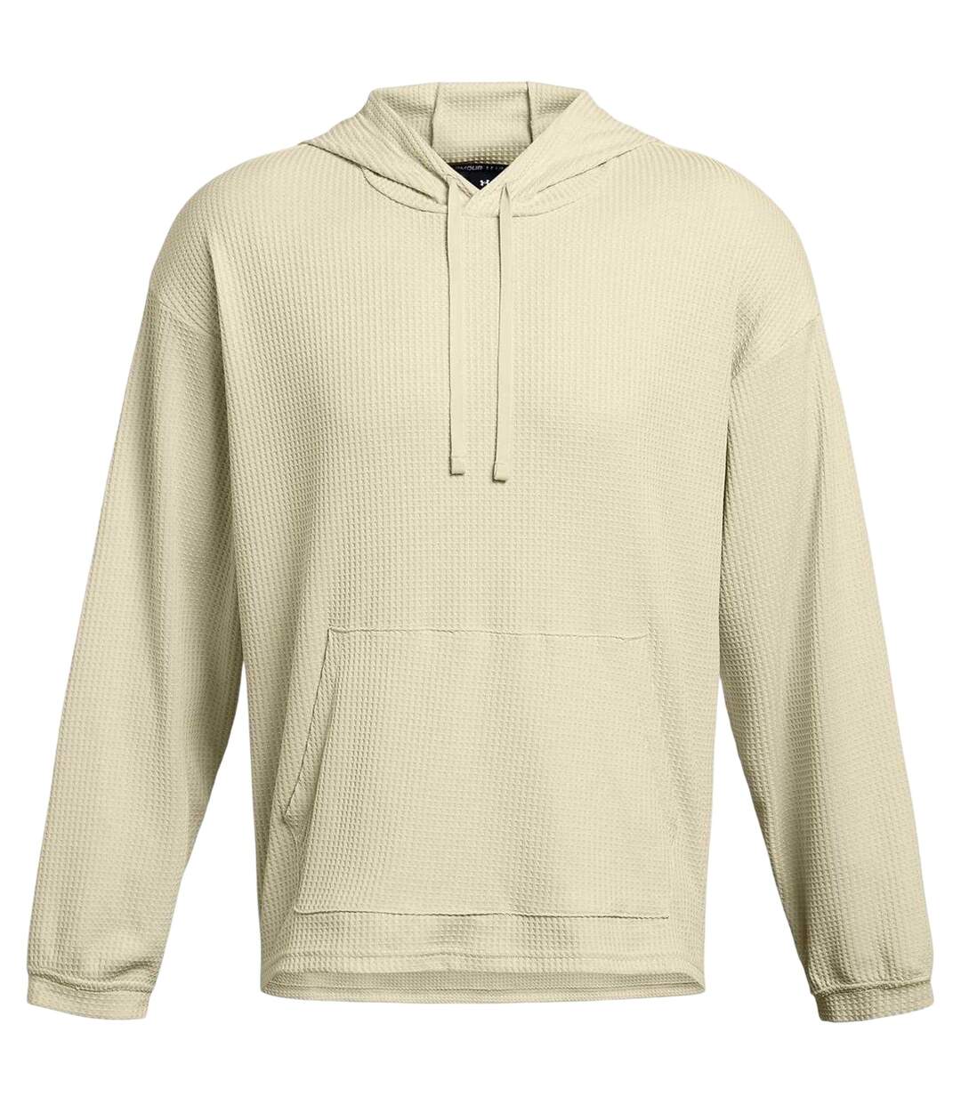 Sweat À Capuche Manches Longues Rival Homme Blanc Under Armour-2