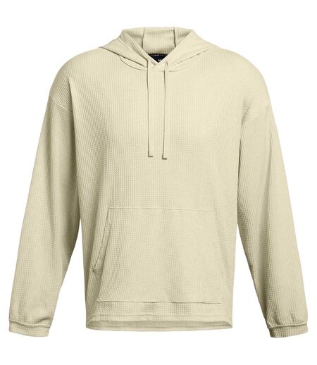 Sweat À Capuche Manches Longues Rival Homme Blanc Under Armour