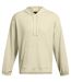 Sweat À Capuche Manches Longues Rival Homme Blanc Under Armour-2