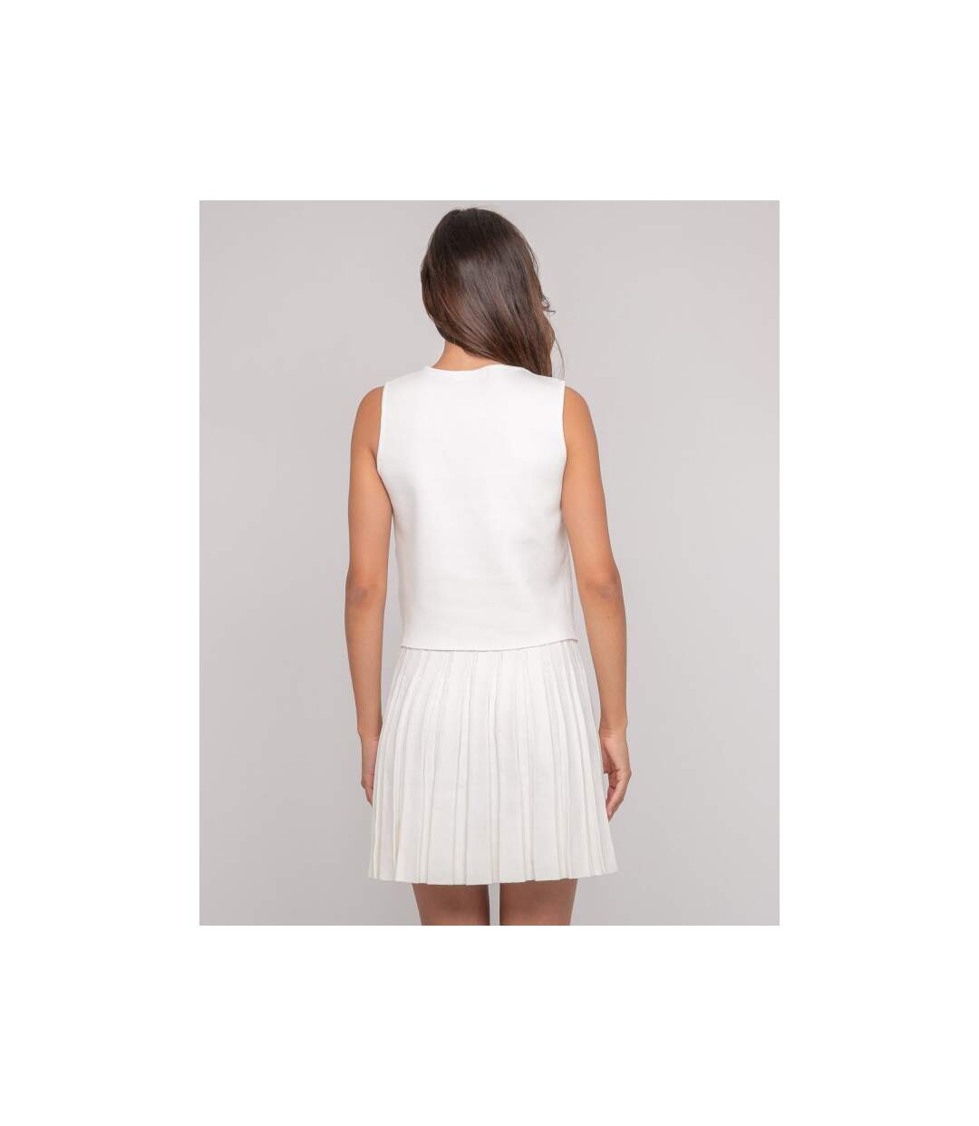 Top maille sans manches FUTESS - Dona X Lisa-2