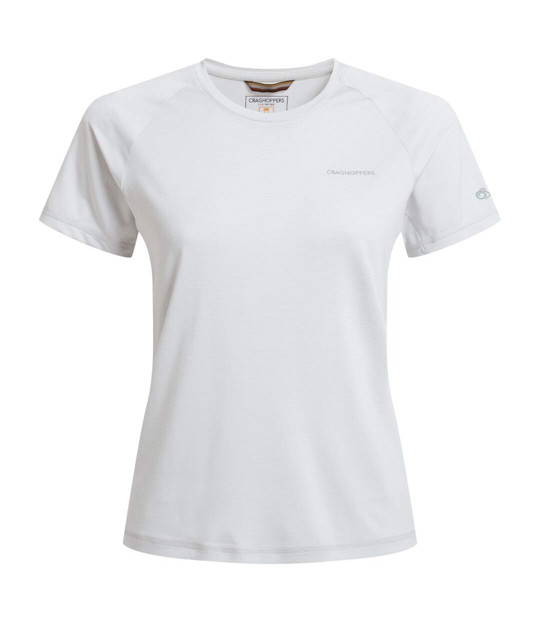Womens/ladies Ellie Short-sleeved T-shirt Lunar Grey Craghoppers-2
