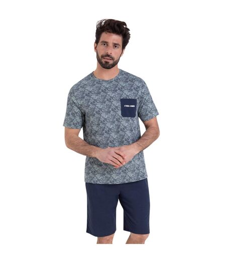 Pyjama court col rond homme Summer Athena