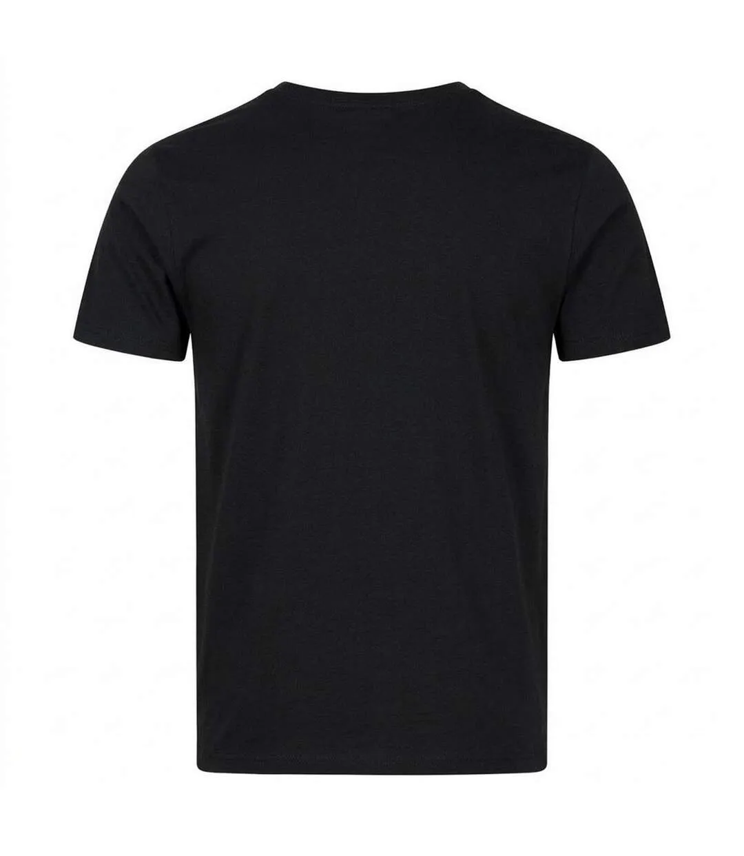 T-shirt Motif/style Deep Purple Adulte Noir Amplified-2