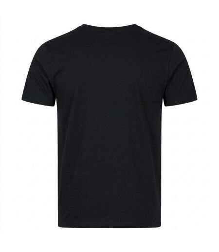 T-shirt Motif/style Deep Purple Adulte Noir Amplified