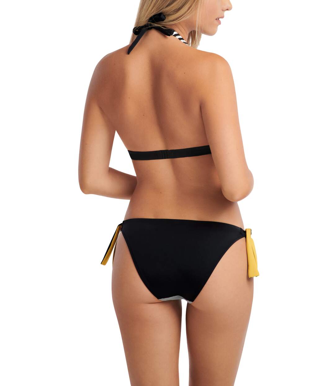 Haut maillot de bain triangle préformé sans armatures Quinby Lisca-3