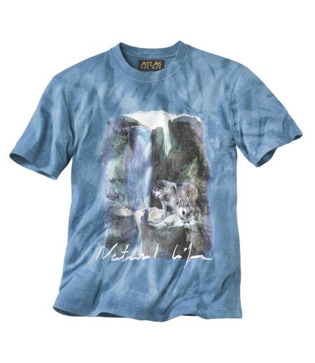 Men's Wolf Print T-Shirt
