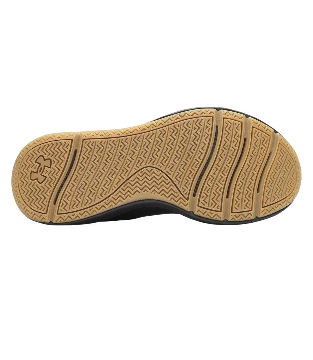 Womens/ladies Aurora Trainers Black Gum Under Armour-4