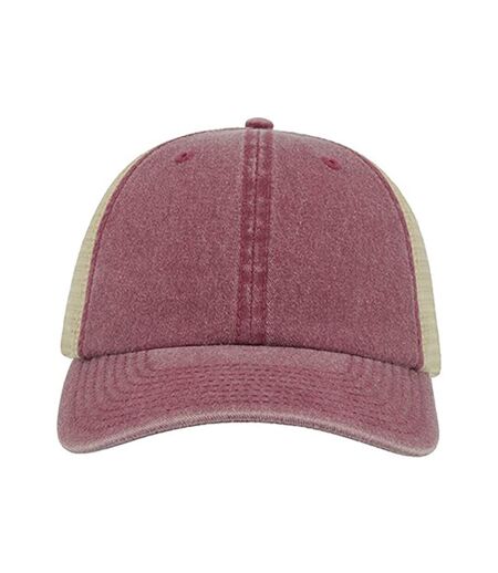 Casquette trucker case bordeaux Atlantis