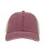 Casquette trucker case bordeaux Atlantis