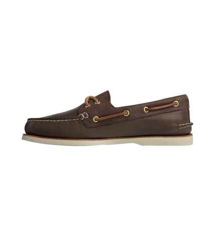 Chaussures bateau gold cup authentic original homme marron Sperry