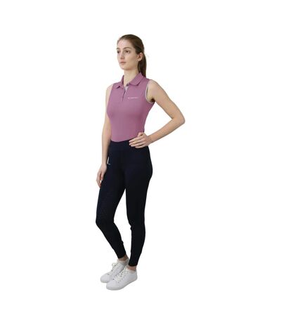 Polo Synergy Femme Violet Hy