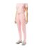 Womens/ladies Polycotton Joggers Pink Lacoste-4