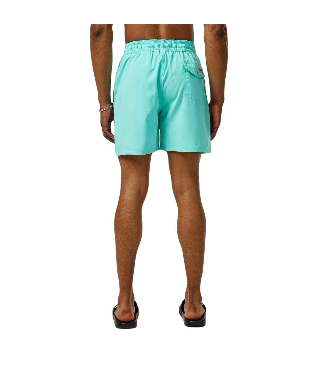 Mens Traveller Swim Shorts Teal Blue Ralph Lauren-3