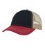 Casquette Trucker Rapper Bleu Marine Bordeaux Kaki Atlantis Headwear-2