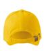 Casquette De Baseball Motif/style 6 Panneaux Jaune Malfini-2