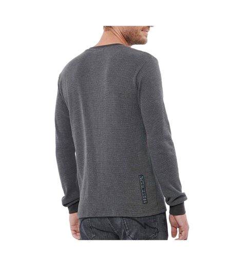 T-Shirt gris/noir homme kaporal riad