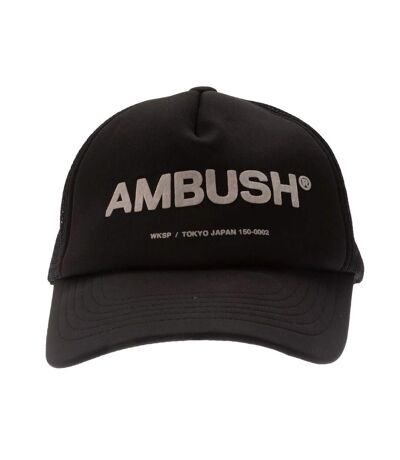 Classic Logo Cap Black White Ambush