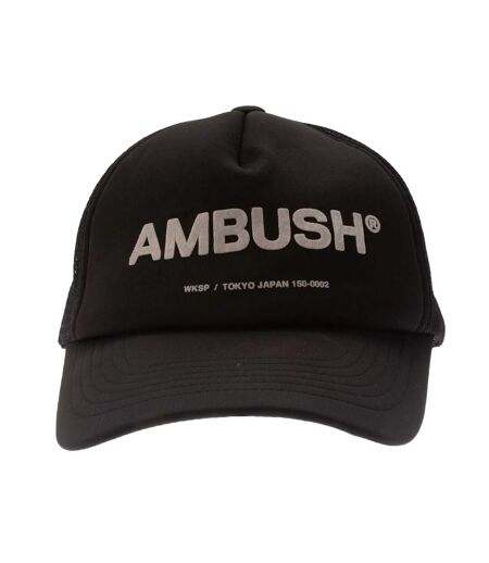 Classic Logo Cap Black White Ambush