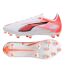Chaussures De Foot Pour Terrain Ferme Match Ultra Homme Blanc Orange Puma-2