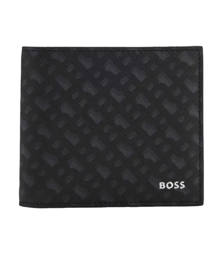 Portefeuille Motif/style Géométrique Zair Taille Unique Noir Boss