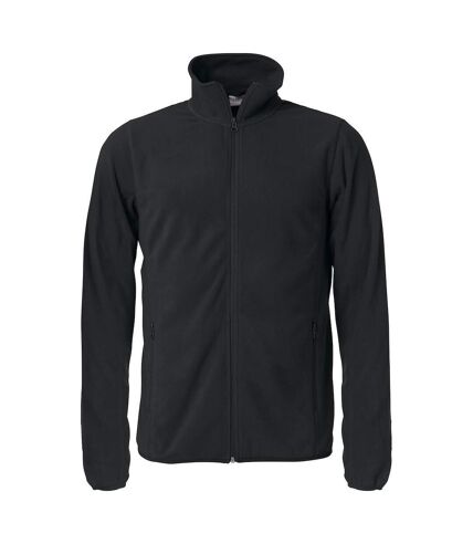 Clique Mens Basic Microfleece Fleece Jacket (Black)