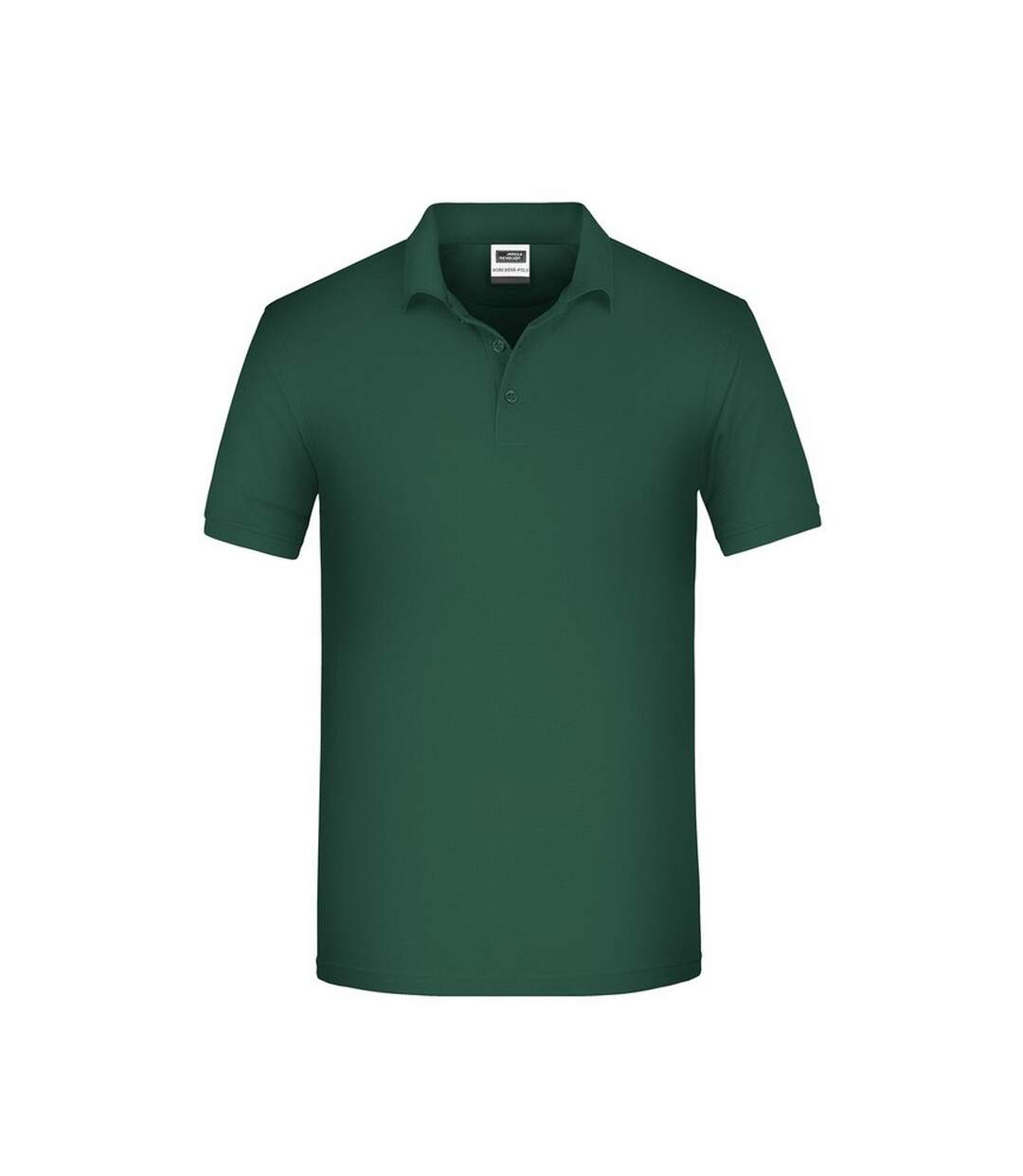 Polo Bio Workwear Homme Vert Foncé James And Nicholson-1